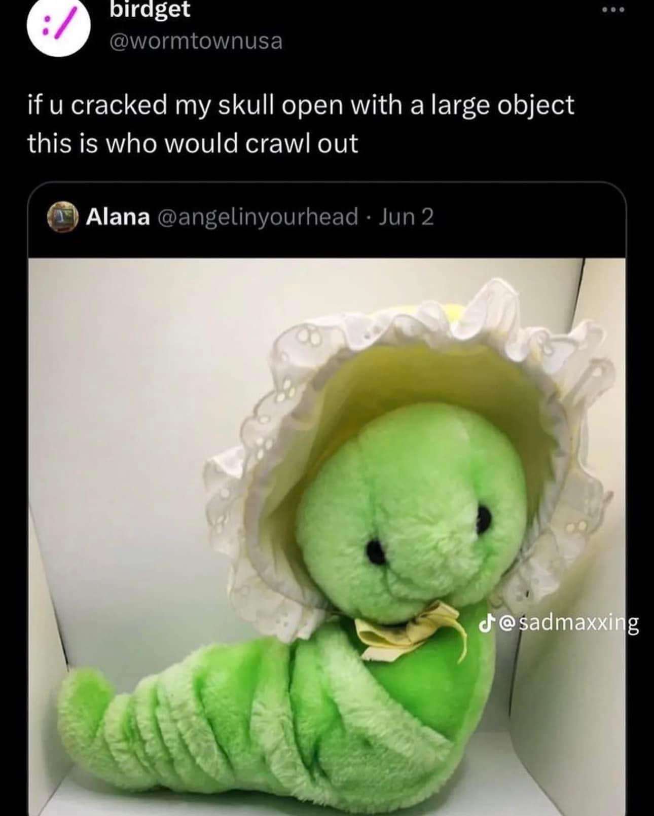 Funny Worm Rapper Worm