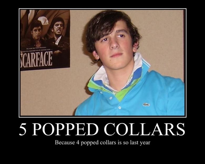 5 Popped Collars