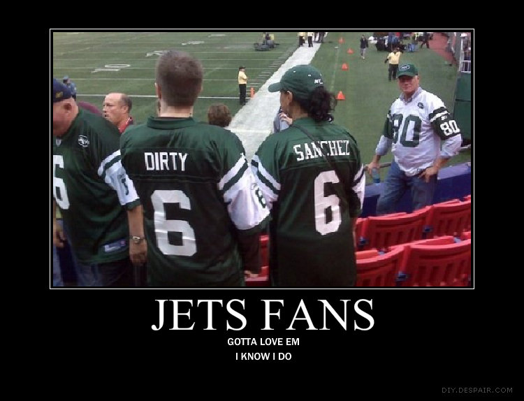 Have to Love NY Jets Fans now!